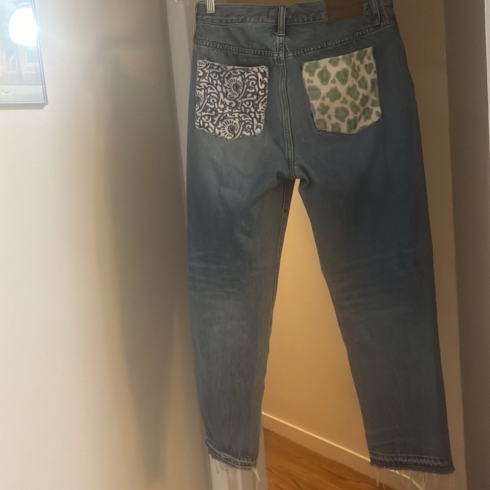 Classic Straight Leg W/Patchwork Pockets - image 3